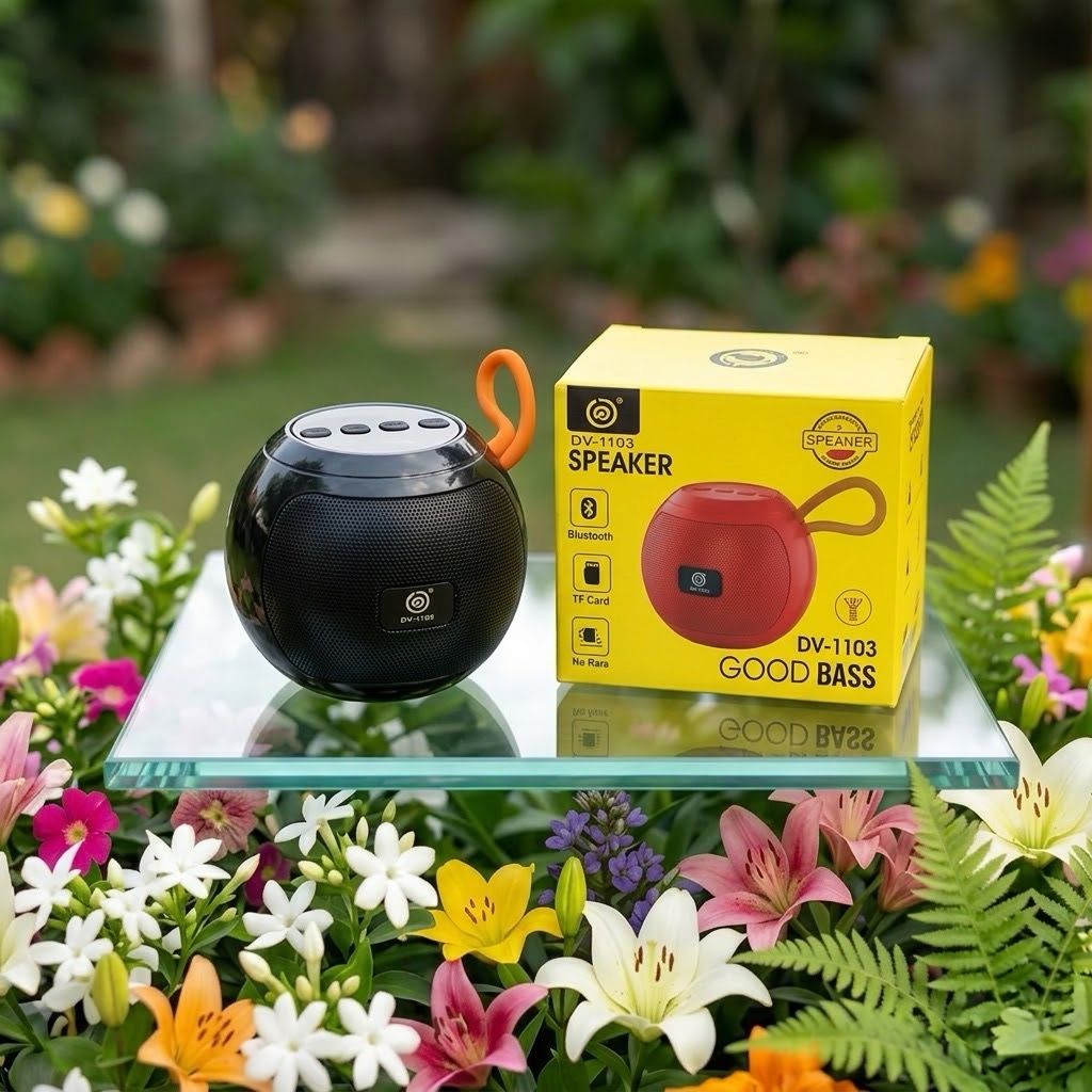 DV-1103 Portable Bluetooth Speaker with Good Bass